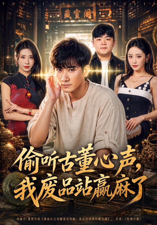 偷听古董心声，我废品站赢麻了海报
