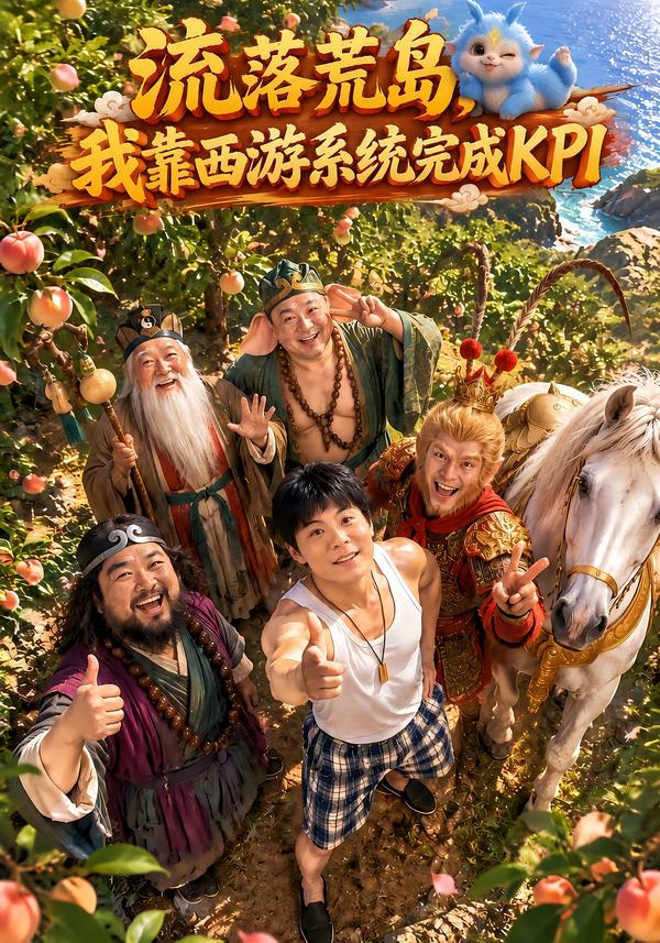 流落荒岛,我靠西游系统完成KPI海报