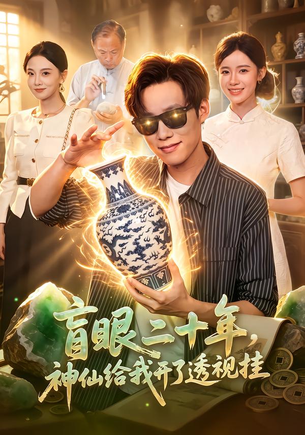 盲眼二十年,神仙给我开了透视挂海报