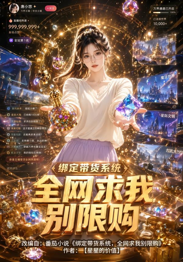 绑定带货系统:全网求我别限购海报