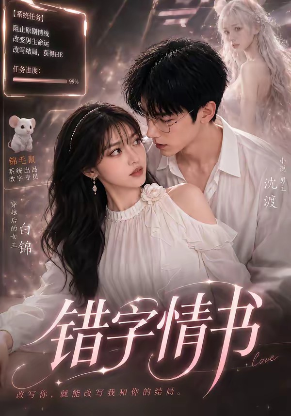 错字情书海报