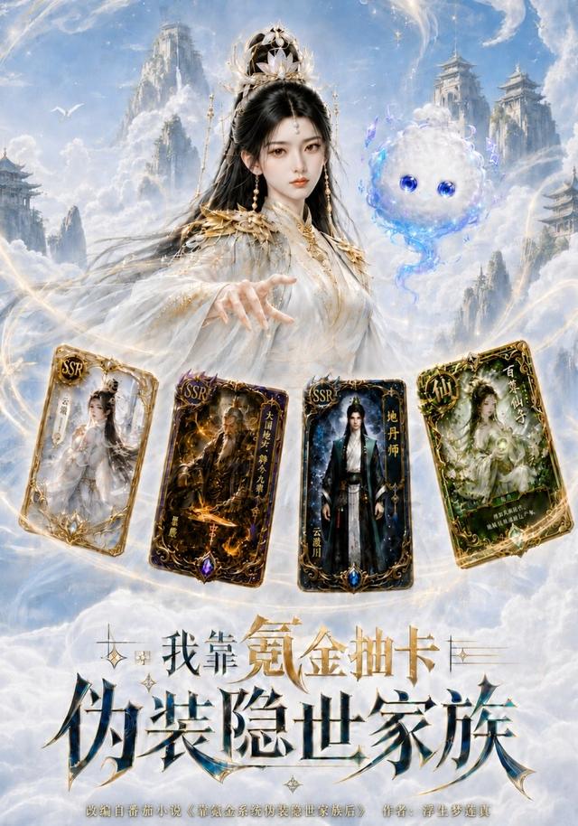 我靠氪金抽卡伪装隐世家族海报