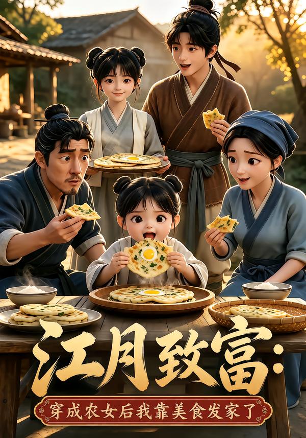 江月致富:穿成农女后我靠美食发家了海报