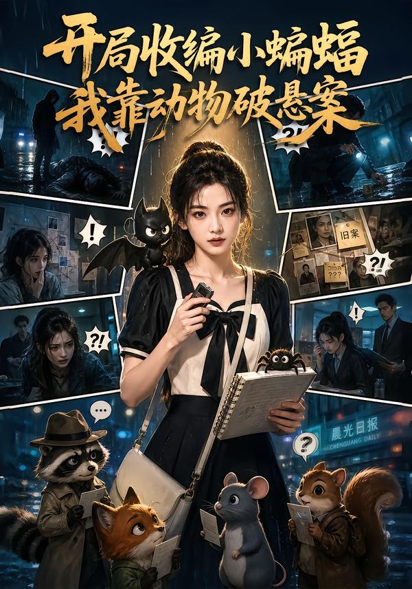 开局收编小蝙蝠我靠动物破悬案海报