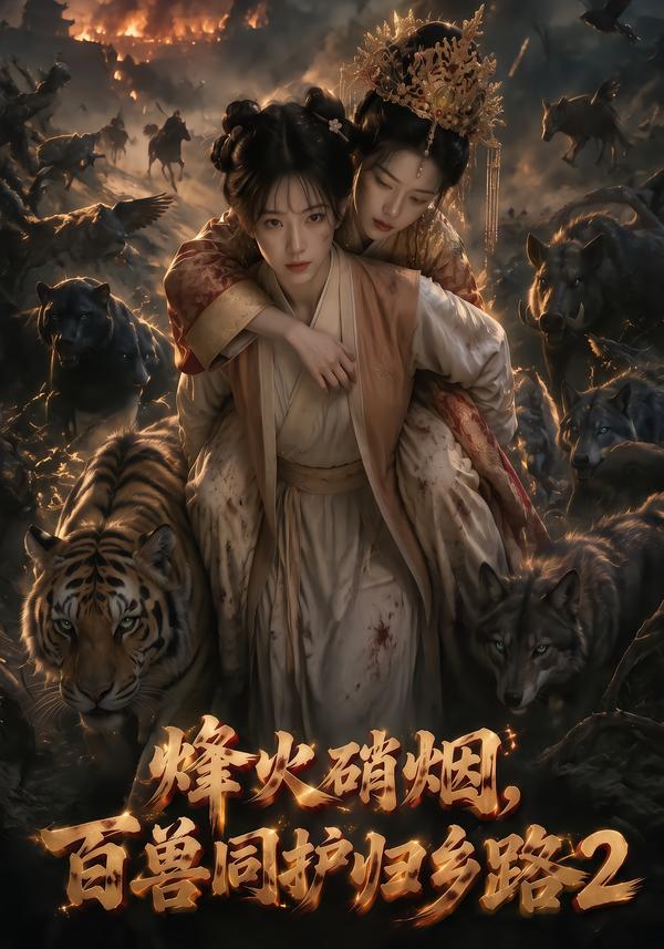 烽火硝烟,百兽同护归乡路2海报