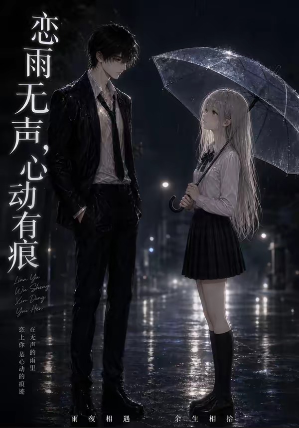 恋雨无声,心动有痕海报