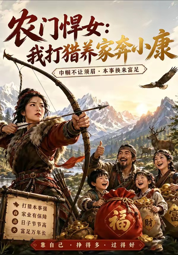 农门悍女_我打猎养家奔小康海报