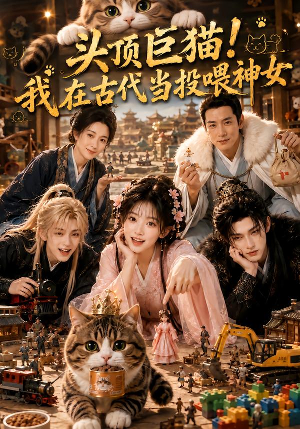 头顶巨猫!我在古代当投喂神女海报