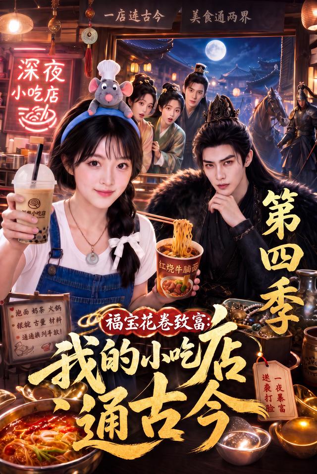 福宝花卷致富:我的小吃店通古今第四季海报