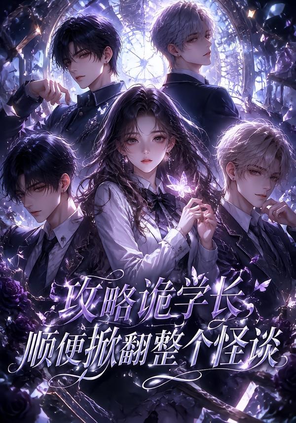 攻略诡学长,顺便掀翻整个怪谈海报