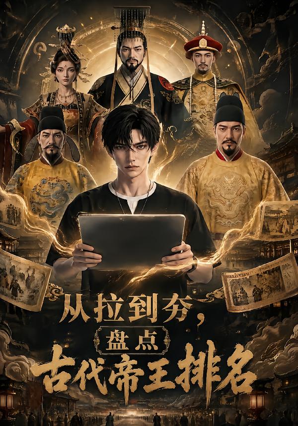 从拉到夯,盘点古代帝王排名海报