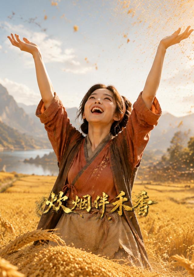 炊烟伴禾香海报