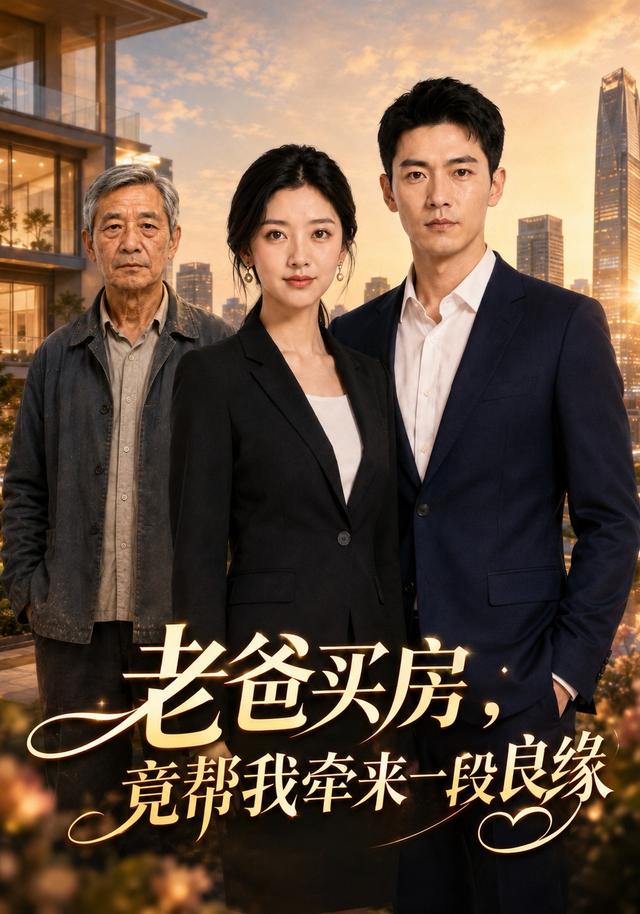 老爸买房,竟帮我牵来一段良缘AI短剧海报