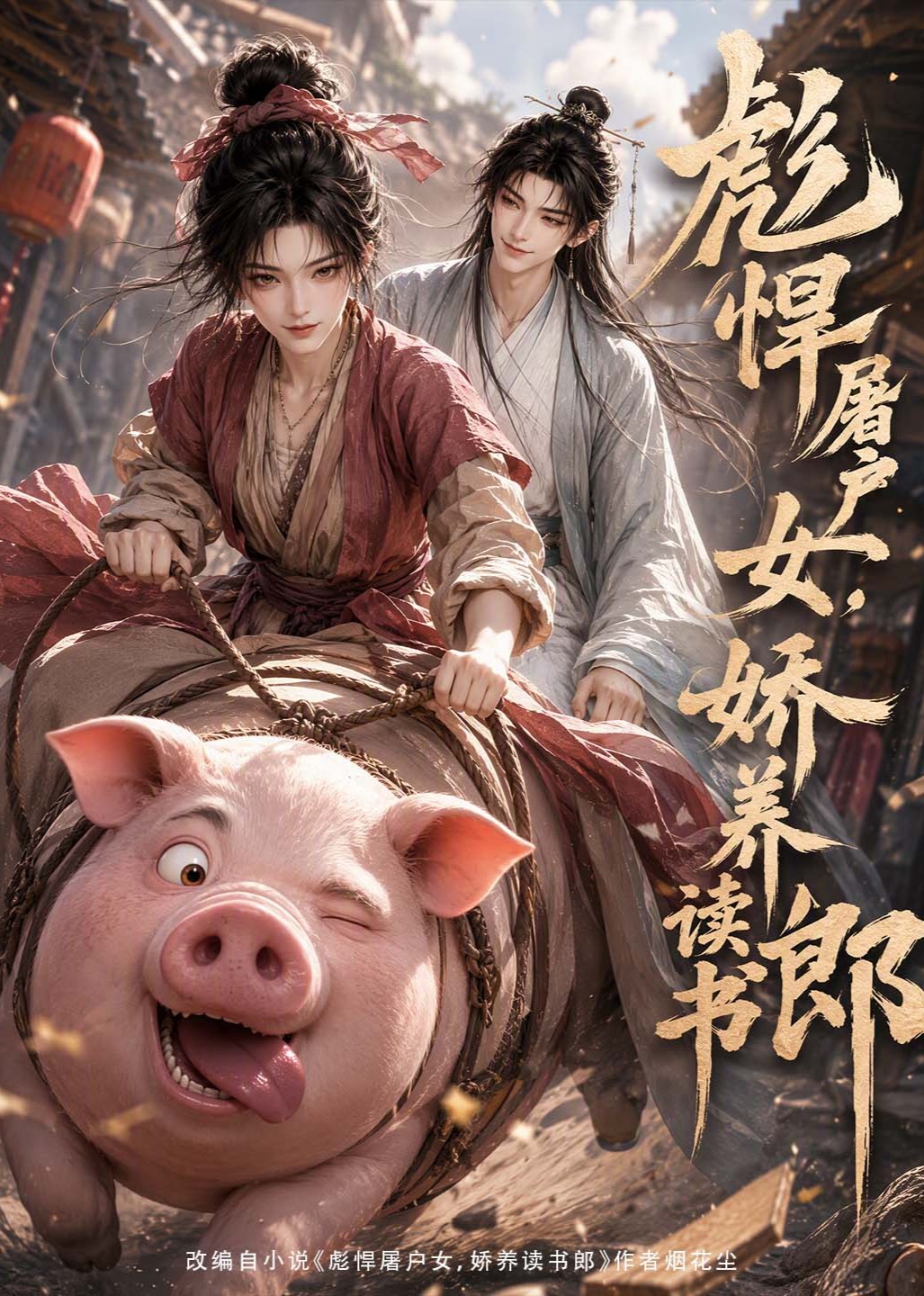 彪悍屠户女,娇养读书郎海报