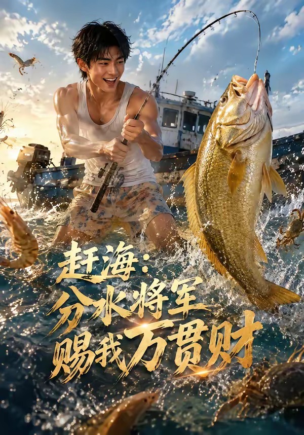 赶海:分水将军赐我万贯财海报