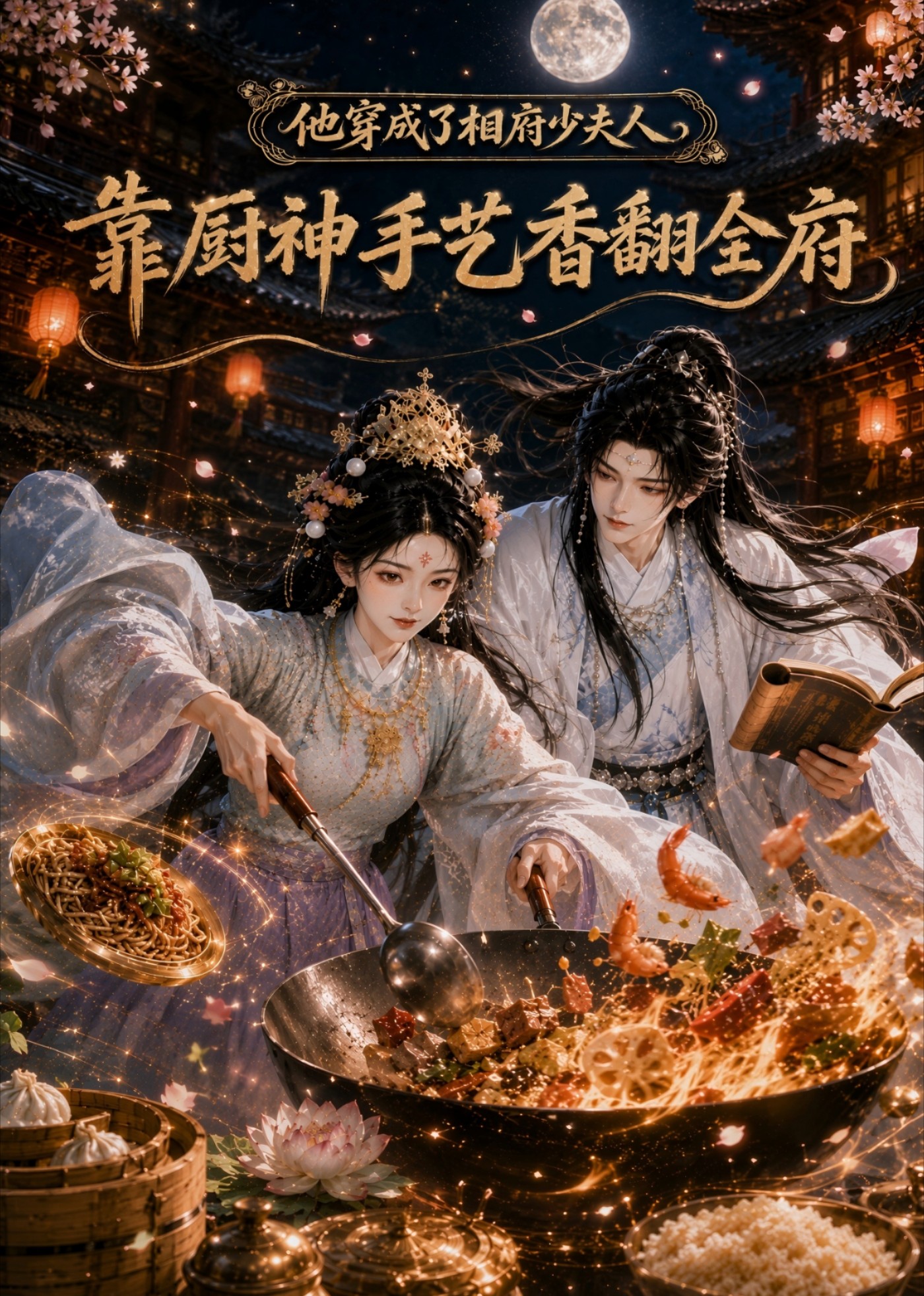 他穿成了相府少夫人,靠厨神手艺香翻全府海报