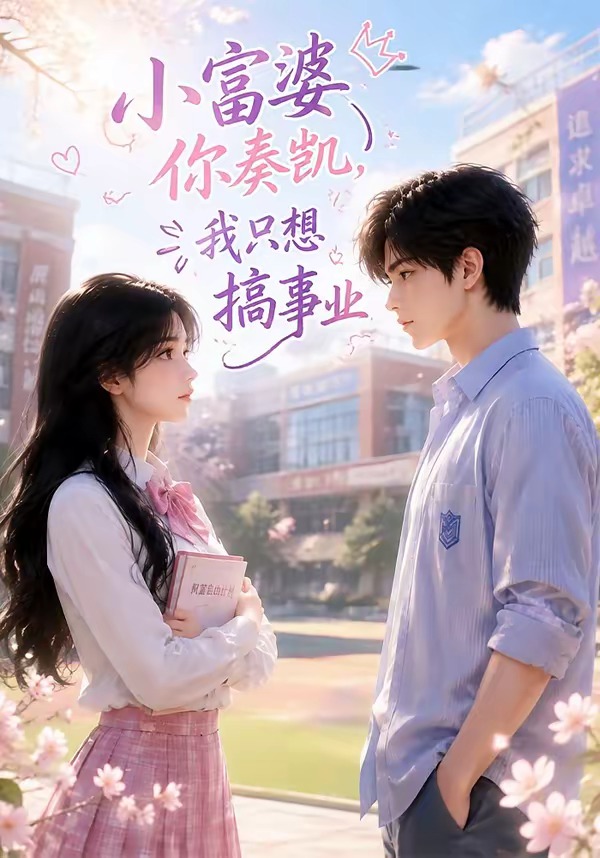 小富婆你奏凯,我只想搞事业海报