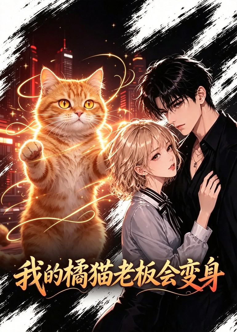 我的橘猫老板会变身海报