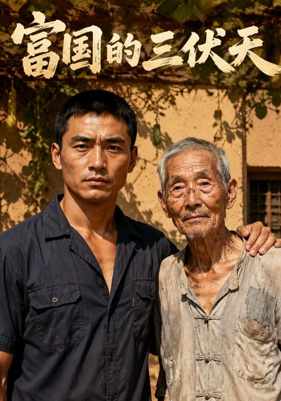 富国的三伏天AI短剧海报