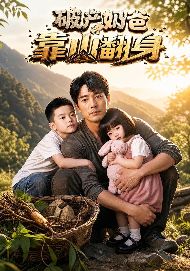 破产奶爸靠山翻身AI短剧海报