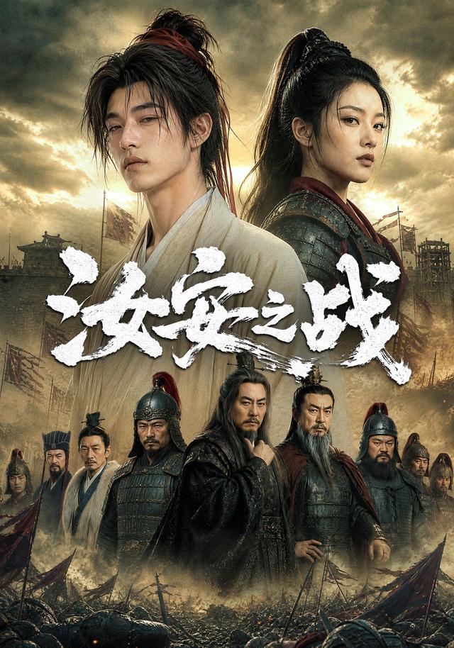 汝安之战AI短剧海报