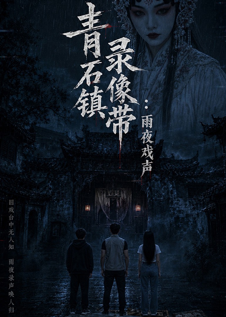 青石镇录像带:雨夜戏声海报