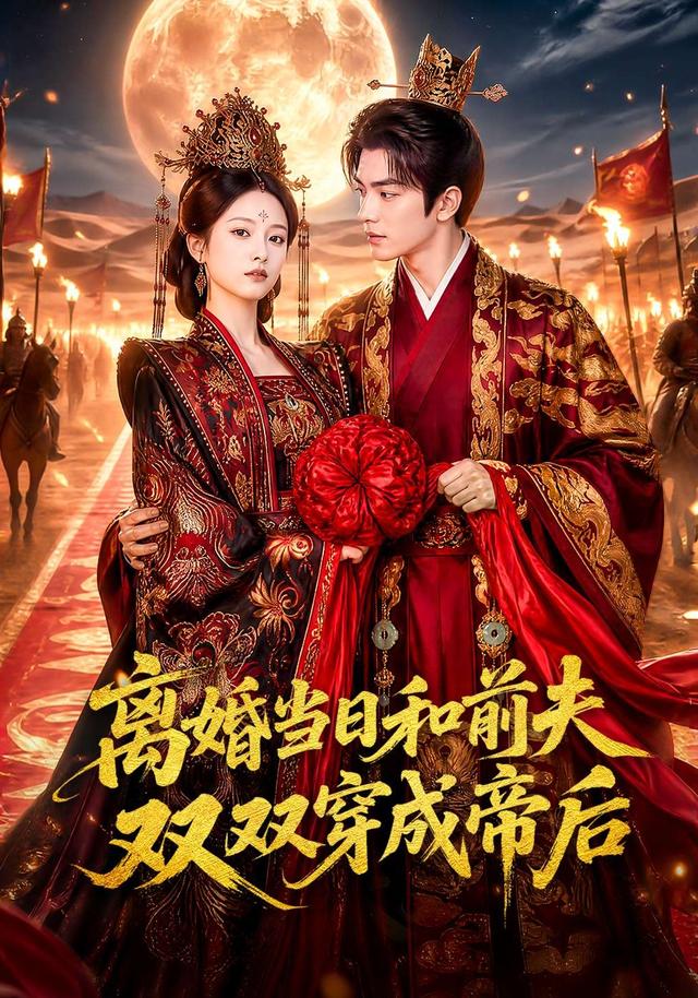 离婚当日和前夫双双穿成帝后海报