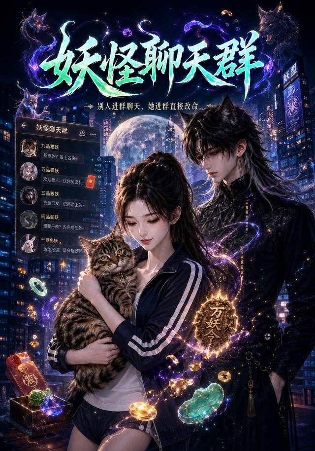 妖怪聊天群海报