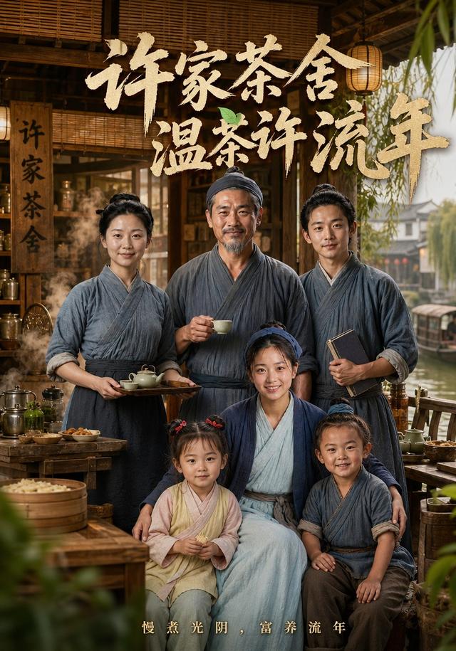 许家茶舍,温茶许流年海报