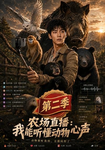 农场直播:我能听懂动物心声第二季海报