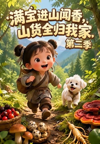 满宝进山闻香,山货全归我家第二季海报