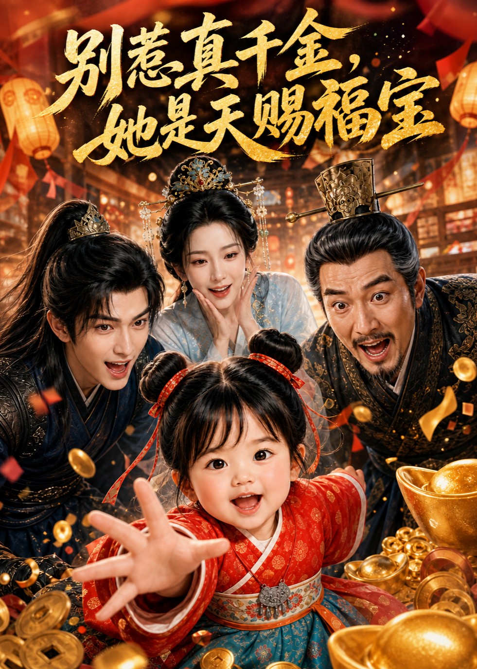 别惹真千金,她是天赐福宝海报