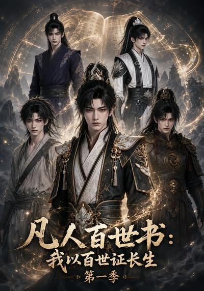 凡人百世书:我以百世证长生第一季海报