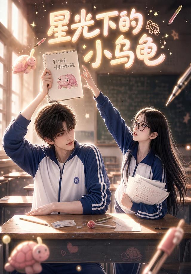 星光下的小乌龟海报