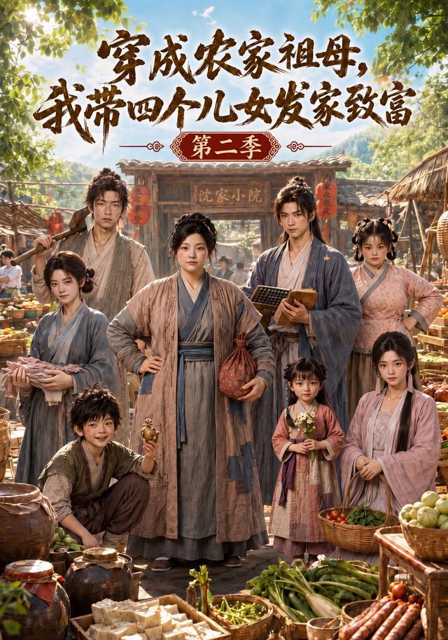 穿成农家祖母,我带四个儿女发家致富第二季海报