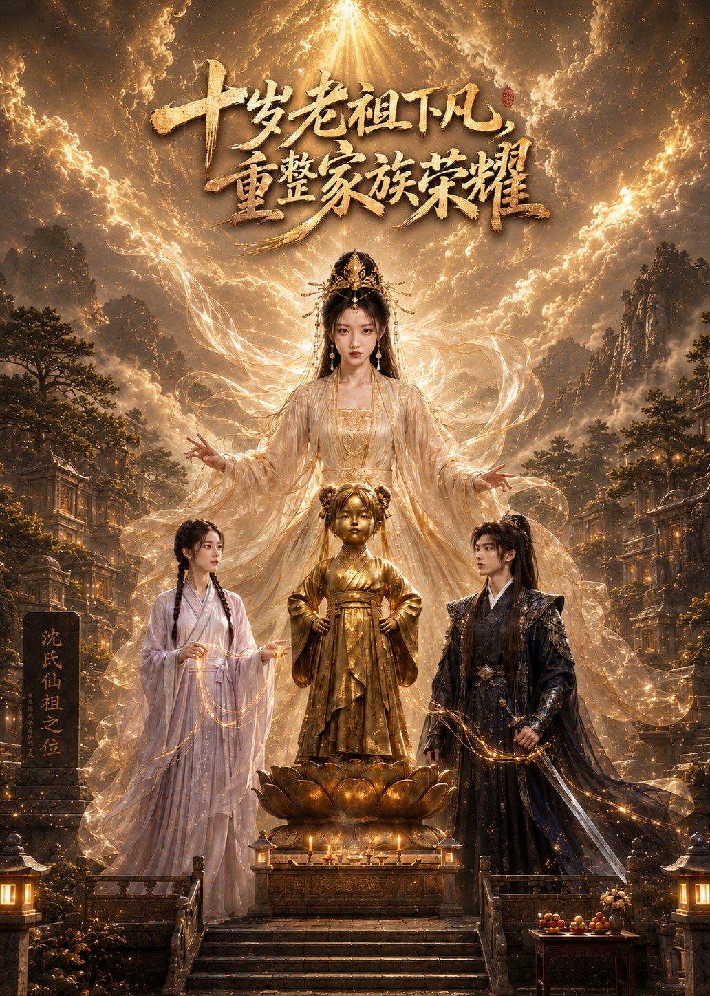 十岁老祖下凡,重整家族荣耀海报
