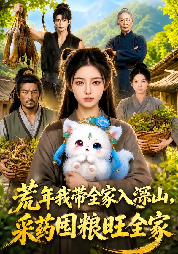 荒年我带全家入深山，采药囤粮旺全家海报