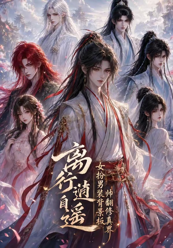 离行自逍遥，女扮男装背景板帅翻修真界海报