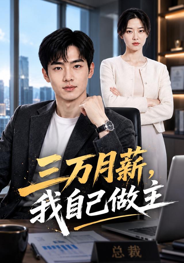 三万月薪，我自己做主海报