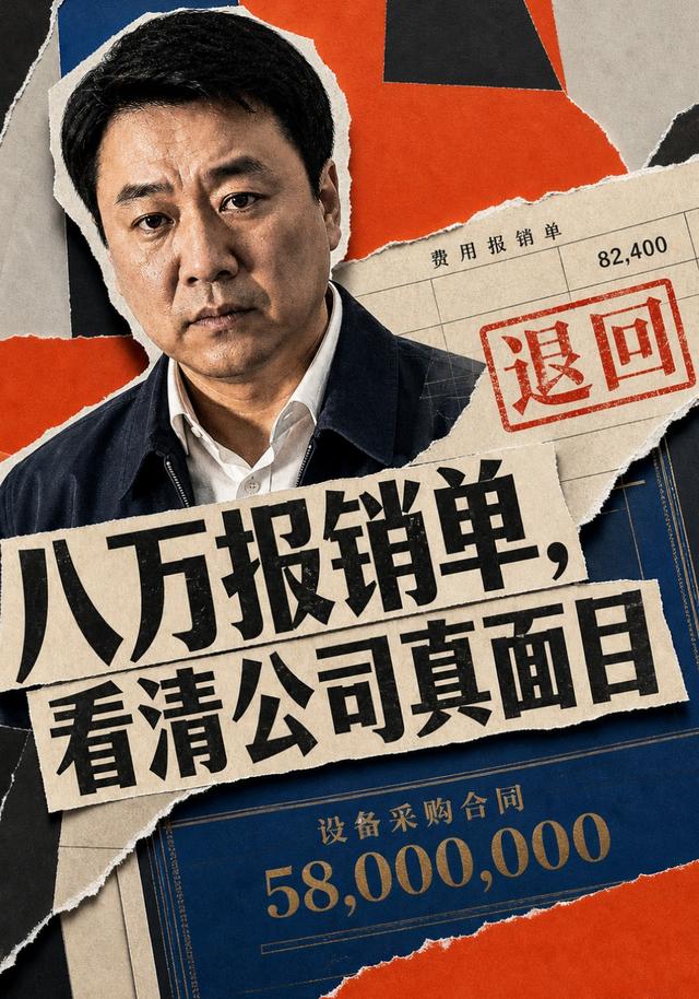 八万报销单，看清公司真面目海报