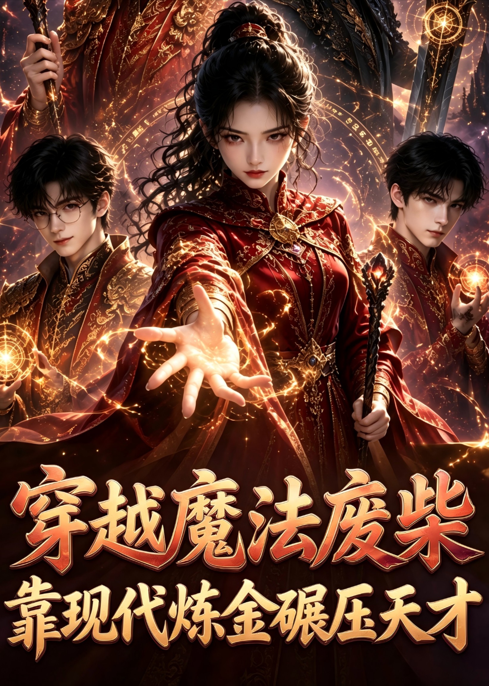 穿越魔法废柴，靠现代炼金碾压天才海报