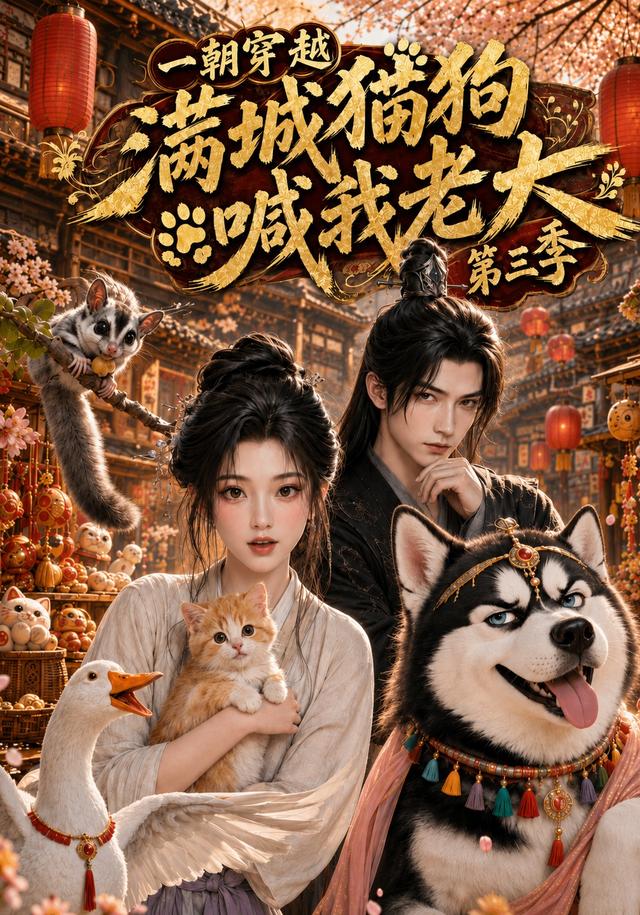 一朝穿越，满城猫狗喊我老大第三季海报