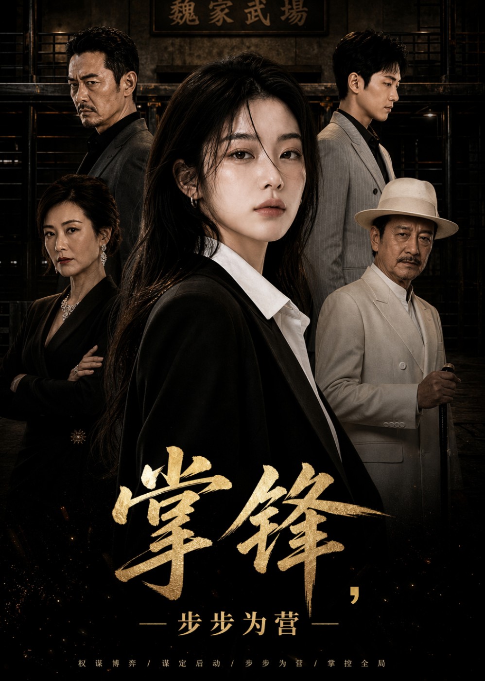 掌锋，步步为营海报