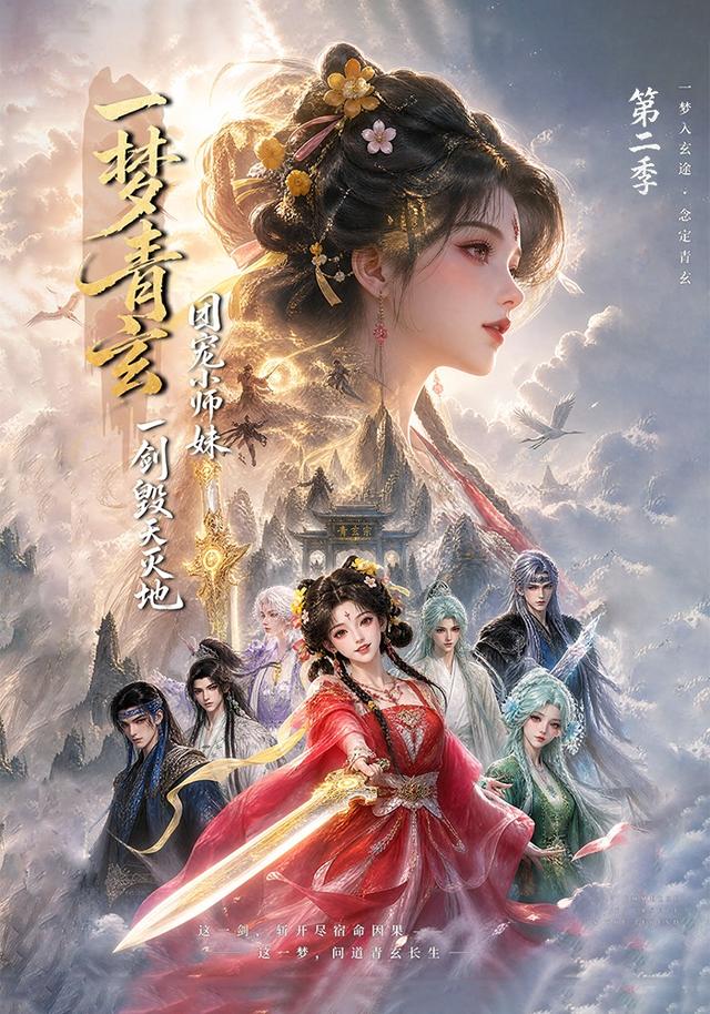 一梦青玄，团宠小师妹一剑毁天灭地第二季海报
