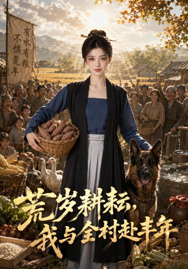 荒年耕耘，我与全村赴丰年海报