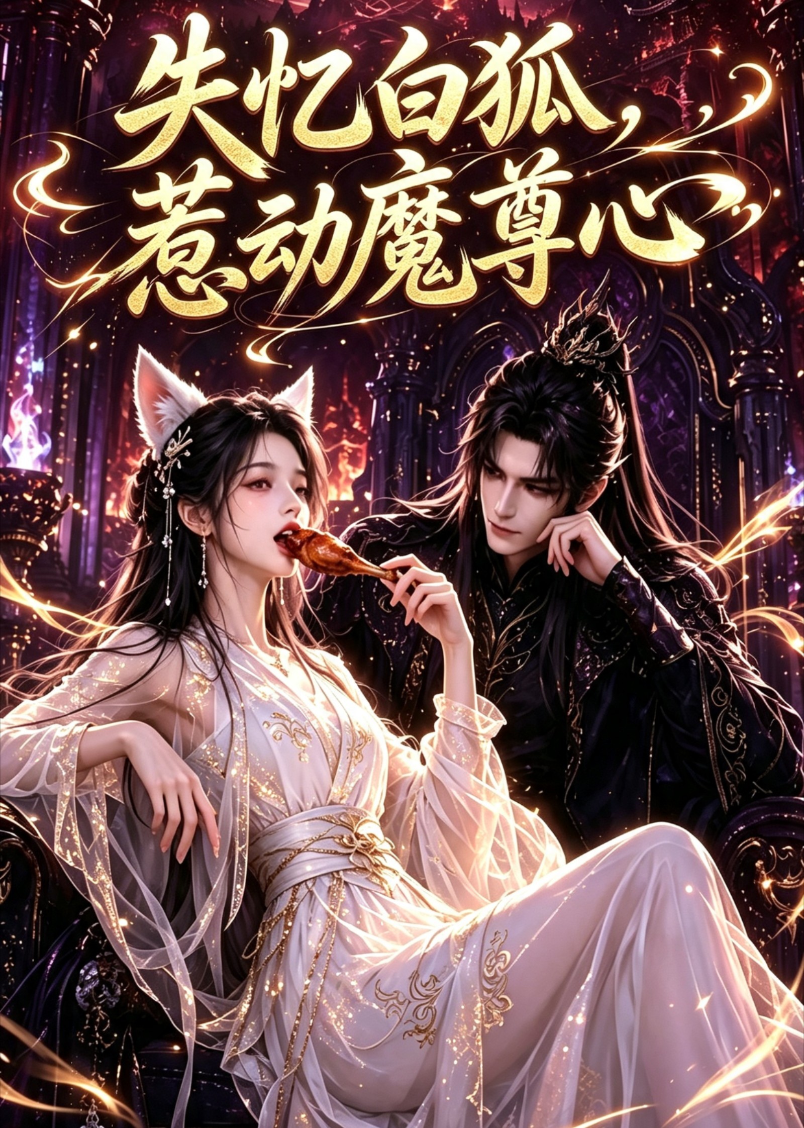 失忆白狐，惹动魔尊心海报